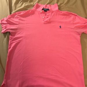 Polo Ralph Lauren Polo Shirt - Pink, Large
